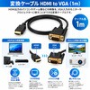 BTCCV-H61 100cm変換ケーブル  HDMI to VGA(D-Sub15pin) BESTEK 06222741