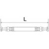 SWP140-25 x 30000L SSFST=SSFST SWP140-25 (両端金具SSFST) (スプリットフランジ SAEスタンダードタイプ) 油圧ホース (フランジサイズ25A) レベックスSWPシリーズ YOKOHAMA(横浜ゴム) 06961776
