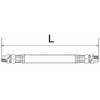 SWP210-9 x 860L 1001=1001 SWP210-9 (両端金具1001) (管用テーパーオネジ) 油圧ホース (ネジサイズ3/8) レベックスSWPシリーズ YOKOHAMA(横浜ゴム) 06339546