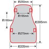 EHZ2837MC GEL-ZAB D(QUuD)^Cv MESH SEAT COVER(bVV[gJo[) It[h^Cv bVf EHZ2837MC EFFEX(GtFbNX) 06231666