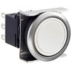 LBW6MB-A1T2W フラッシュシルエットLBWシリーズ 押ボタンスイッチ 丸平形・黒色ベゼル IDEC(和泉電気) 06248637