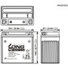 WTX14-BS バッテリー 12V/12Ah 200CCA 液注入済 LONG 06299286
