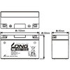 WP7B-4 バッテリー 12V/6.5Ah 85CCA 液注入済 LONG 06299295