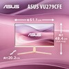 VU279CFE-P �t�����j�^ 27�^  FHD (1920 x 1080)/IPS/Eye Care/3�N�ۏ� VU279CFE ASUS(�G�C�X�[�X) 06396866