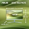 VU279CFE-G �t�����j�^ 27�^  FHD (1920 x 1080)/IPS/Eye Care/3�N�ۏ� VU279CFE ASUS(�G�C�X�[�X) 06396891