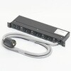 HKC2650PT コンセントバー8個口 1U用 アメリカン電機 06529093
