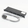 HKC2650PT コンセントバー8個口 1U用 アメリカン電機 06529093