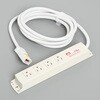 KC1036 平刃OAタップ4個口コード付 アメリカン電機 06529608