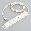 KC1214NF 引掛OAタップ6個口コード付 アメリカン電機 06530475
