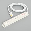 KC1226 コンビOAタップ6個コード付 アメリカン電機 06530597