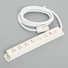 KC1246 コンビOAタップ6個コード付 アメリカン電機 06530868