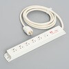 KC1280 コンビOAタップ6個コード付 アメリカン電機 06530922