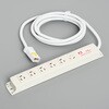KC1286 コンビOAタップ6個コード付 アメリカン電機 06530947