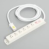 KC1336NF 抜止OAタップ6個口コード付 アメリカン電機 06531175