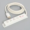 KC1400 コンビOAタップ4個コード付 アメリカン電機 06531193