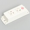 KU1080 コンビOAタップ2個コード無 アメリカン電機 06531428