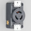 3110-P 引掛形 パネル用コンセント アメリカン電機 06532548