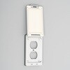 SLP1000-SV 防水シーロックプレート 複式 アメリカン電機 06534885