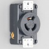3120-P 引掛形 パネル用コンセント アメリカン電機 06535034