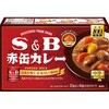 S&B 赤缶カレーパウダールウ 中辛 152gx6 ヱスビー食品