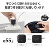 EC-AC9235BK USB Type-C コンセント充電器 PD 35W PPS USB-C×1 折りたたみプラグ 小型 軽量 GaN II 採用 エレコム 06612649