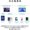 MPA-ACCP9335BK USB Type-C コンセント 充電器 PD 35W PPS USB-C×2 折りたたみプラグ 小型 GaN II 採用 エレコム 06612737