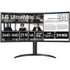 LG 34型 ウルトラワイドモニター ワイド/曲面型 USB-C接続 UWQHD LG
