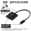 AD-CHDMIPDBK2 USB Type-C - HDMI 変換 ( USB-C プラグ to HDMIポート×1 USB-C充電ポート×1 ) 15cm 4K 60Hz PD 60W エレコム 06670925