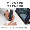 3R-WM401WIFI WIFI接続ワイヤレスデジタル顕微鏡 200倍/600倍 スマホ・タブレット・PC対応 白色LED8灯 充電式 スリーアールソリューション 06674072