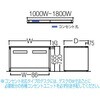 3V21YH MK57 アドバンス 平机 引出無 コンセント対応タイプ パネル脚 オカムラ(岡村製作所) 06733688