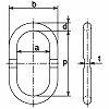 HM200 チェーンスリング用マスターリンクM KITO(キトー) 06737421