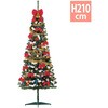TE5-6295 210cmファミリーセットツリー アルファ[販促] 06758557