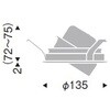 ERD7284WA ユニバーサルダウンライト LEDZ Rsシリーズ 2400TYPE 125埋込穴 ENDO(遠藤照明) 06761190
