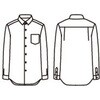 SS011-01-3L シャツ 兼用 長袖 白 住商モンブラン 06770466