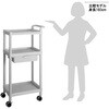 ME31B-AS 【組立済み】モバイルイージーカート トールタイプ/レギュラー31 ME31シリーズ アズワン 06774657