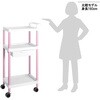 ME31B-AS 【組立済み】モバイルイージーカート トールタイプ/レギュラー31 ME31シリーズ アズワン 06774666