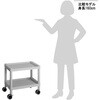 MC10-AS 【組立済み】モバイルカート 低床型 MCシリーズ アズワン 06774709