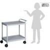 ML23A-AS 【組立済み】モバイルラージカート ML23シリーズ アズワン 06774806