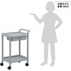 MSO11C-AS 【組立済み】モバイルストレージカート MSOシリーズ アズワン 06774892