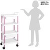 ME31F-AS 【組立済み】モバイルイージーカート トールタイプ/レギュラー31 ME31シリーズ アズワン 06775172