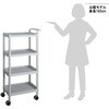 ME31E-AS 【組立済み】モバイルイージーカート トールタイプ/レギュラー31 ME31シリーズ アズワン 06775181
