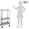 ME31H  -AS 【組立済み】モバイルイージーカート トールタイプ/レギュラー31 ME31シリーズ アズワン 06775558