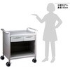 MS24H-AS 【組立済み】モバイルストアーカート MS24シリーズ アズワン 06775576