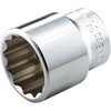 6D-25HP スペアソケット(12角タイプ) 差込角19.0mm TONE(トネ/旧:前田金属工業) 06783082