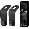 ヘッドレストフック 車用 2個 ブラック SELECTED BY MARINTEC