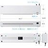 400-LM013 ラミネーター 2本ローラー A3対応 サンワダイレクト 06798272
