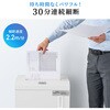 400-PSD077 シュレッダー 電動 マイクロカット サンワダイレクト 06798290