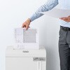 400-PSD077 シュレッダー 電動 マイクロカット サンワダイレクト 06798290