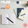 MLN57263G48B MILAN A6ノート 5mm方眼 48枚 430 since 1918 MILAN 06799358