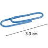 MLN80084 MILAN プラスチックコーティングクリップ 33mm 100個入 MILAN 06799489